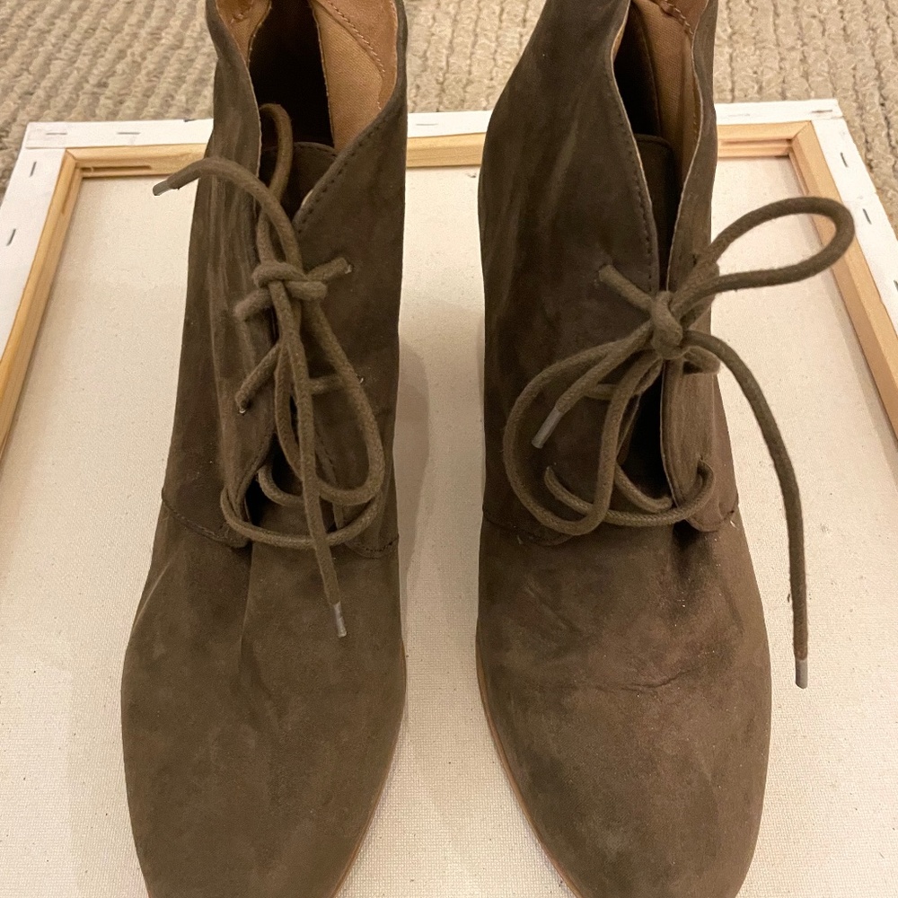 Faux Suede Bootie
